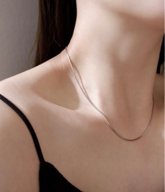 ciite' シンプルスネークネックレス < 女性アクセサリー/時計  ciite' シンプルスネークネックレス < 女性アクセサリー/時計の
