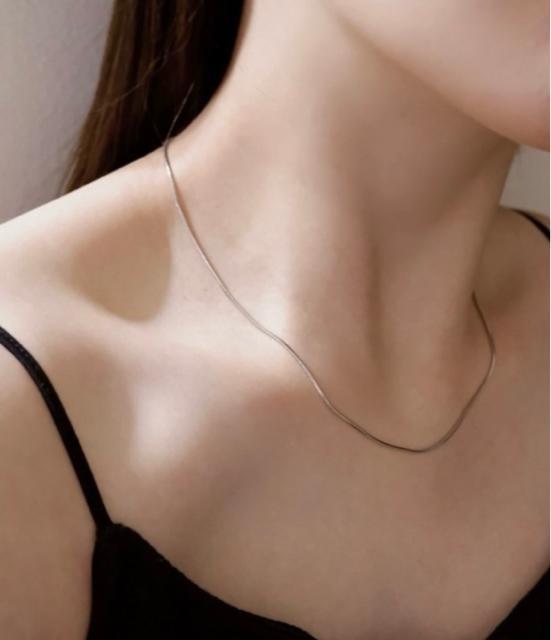 ciite' シンプルスネークネックレス < 女性アクセサリー/時計  ciite' シンプルスネークネックレス < 女性アクセサリー/時計の