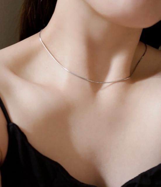 ciite' シンプルスネークネックレス < 女性アクセサリー/時計  ciite' シンプルスネークネックレス < 女性アクセサリー/時計の