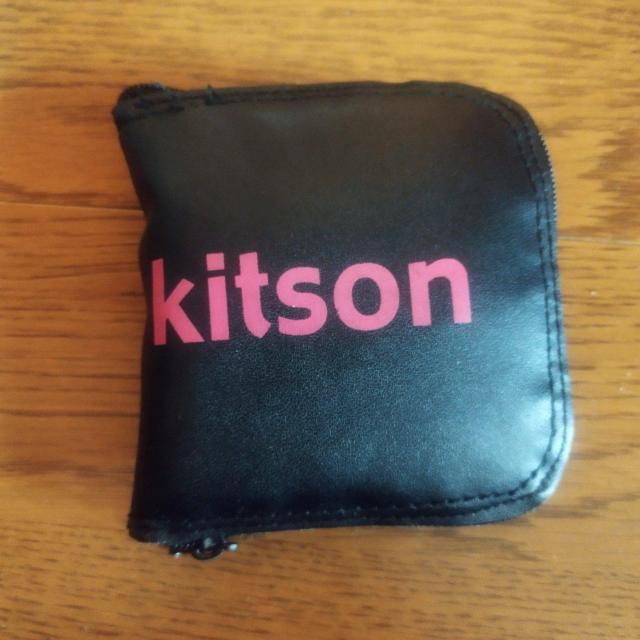 KITSON�@�L�b�g�\���@�V���b�L���O�s���N�@�܂肽���݃i�C�����G�R�o�b�O�@A4