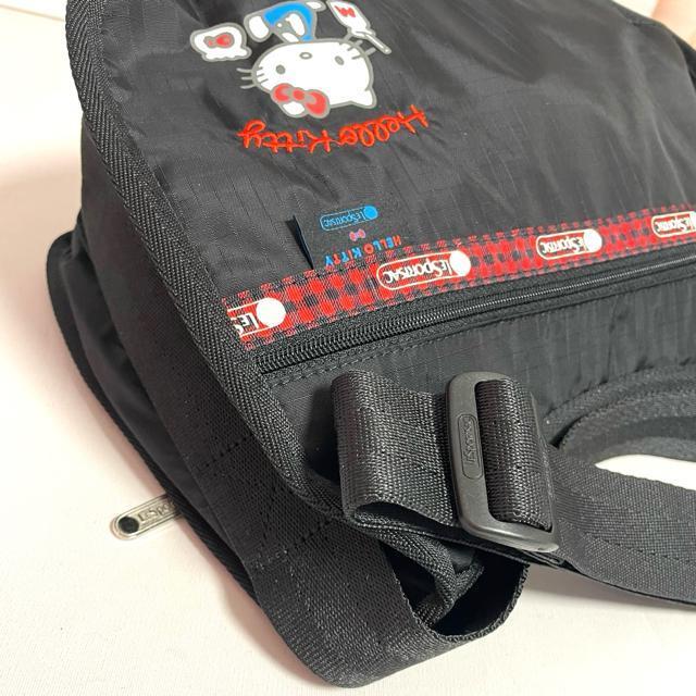 ★新品★LeSportsac レスポートサック ハローキティー 黒色 ブラック ショルダーバッグ ポーチ 7520 セット < 女性ファッション  ★新品★LeSportsac レスポートサック ハローキティー 黒色 ブラック ショルダーバッグ ポーチ 7520 セット < 女性ファッションの