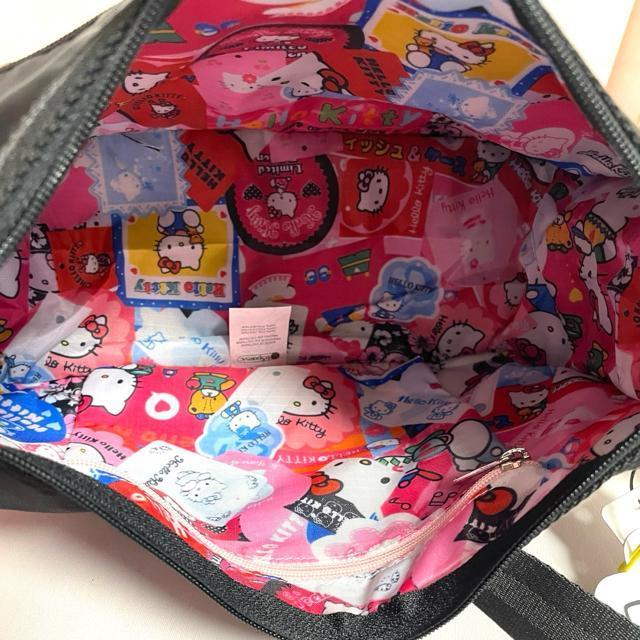 ★新品★LeSportsac レスポートサック ハローキティー 黒色 ブラック ショルダーバッグ ポーチ 7520 セット < 女性ファッション  ★新品★LeSportsac レスポートサック ハローキティー 黒色 ブラック ショルダーバッグ ポーチ 7520 セット < 女性ファッションの