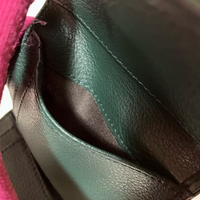 【美品】【ノーブランド扱い】 オーストリッチ 型押し レザー / 三つ折り財布 < 女性ファッション  【美品】【ノーブランド扱い】 オーストリッチ 型押し レザー / 三つ折り財布 < 女性ファッションの