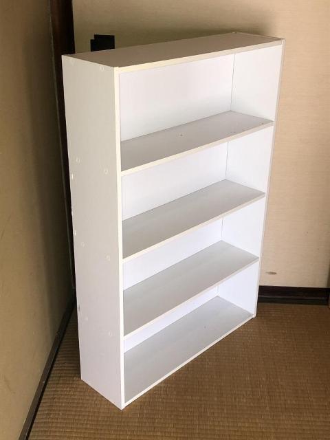 4段オープンシェルフ 小物置 棚 < インテリア/ライフ 4段オープンシェルフ 小物置 棚 < インテリア/ライフの