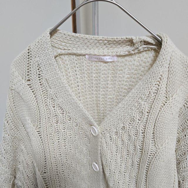 terawear emu �j�b�g�J�[�f�B�K���@�A�C�{���[751 �� �����t�@�b�V������ 