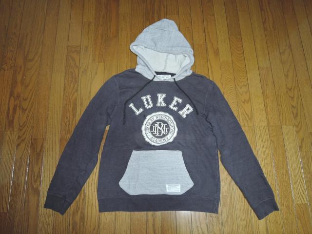 LUKER BY NEIGHBORHOOD ルーカー バイ ネイバーフッド スウェット パーカー S カレッジロゴ プルオーバー < ブランド  LUKER BY NEIGHBORHOOD ルーカー バイ ネイバーフッド スウェット パーカー S カレッジロゴ プルオーバー  < ブランドの