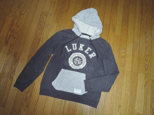 LUKER BY NEIGHBORHOOD ルーカー バイ ネイバーフッド スウェット パーカー S カレッジロゴ プルオーバー < ブランド  LUKER BY NEIGHBORHOOD ルーカー バイ ネイバーフッド スウェット パーカー S カレッジロゴ プルオーバー < ブランドの