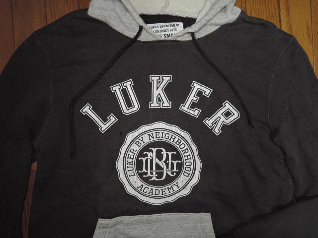 LUKER BY NEIGHBORHOOD ルーカー バイ ネイバーフッド スウェット パーカー S カレッジロゴ プルオーバー < ブランド  LUKER BY NEIGHBORHOOD ルーカー バイ ネイバーフッド スウェット パーカー S カレッジロゴ プルオーバー < ブランドの