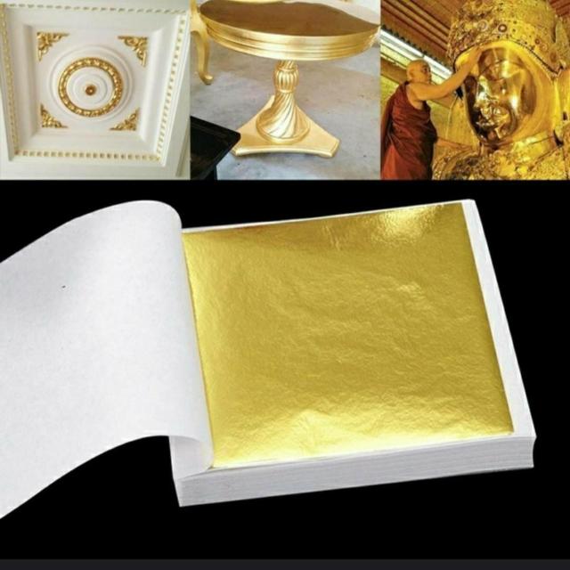 新品 未使用 金メッキ 金箔 模造品 コーディネート 100枚 < インテリア/ライフ  新品 未使用 金メッキ 金箔 模造品 コーディネート 100枚 < インテリア/ライフの