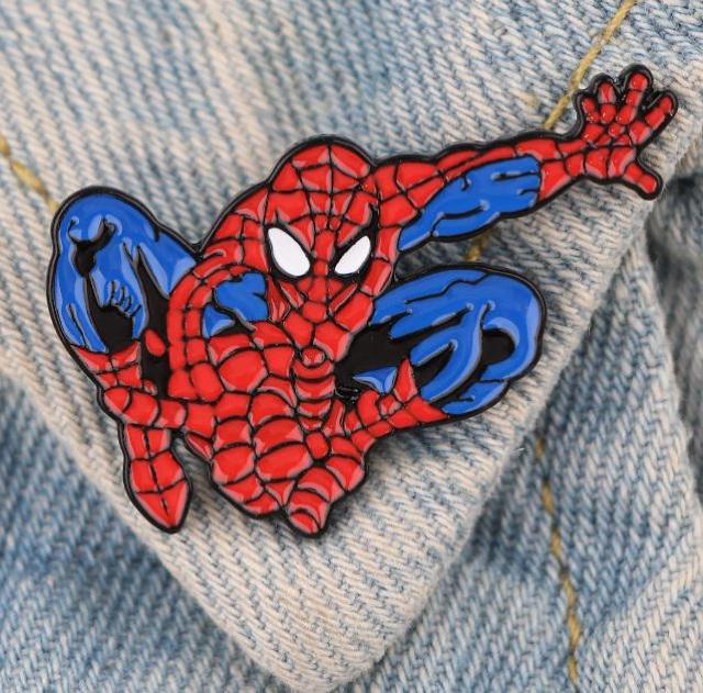 新品 スパイダーマン ピンブローチ ピンバッジ ピンズ < 男性アクセサリー/時計  新品 スパイダーマン ピンブローチ ピンバッジ ピンズ < 男性アクセサリー/時計の
