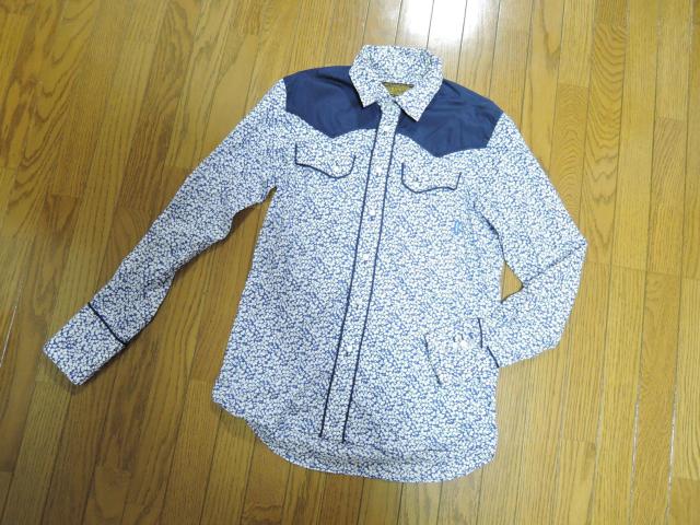 NEIGHBORHOOD ネイバーフッド × CASHCA カシュカ リバティ柄ウエスタンシャツ S 長袖 花柄 薄手 < ブランド  NEIGHBORHOOD ネイバーフッド × CASHCA カシュカ リバティ柄ウエスタンシャツ S 長袖 花柄 薄手 < ブランドの