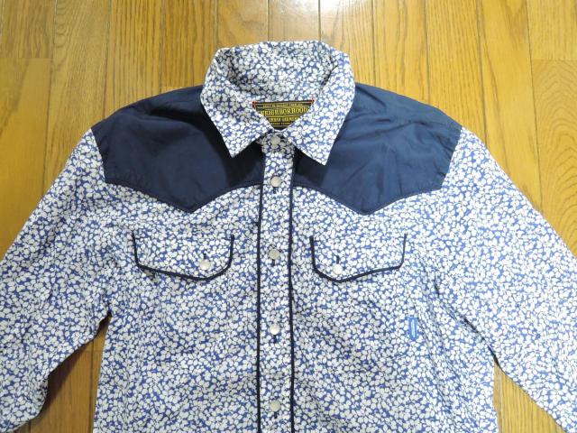 NEIGHBORHOOD ネイバーフッド × CASHCA カシュカ リバティ柄ウエスタンシャツ S 長袖 花柄 薄手 < ブランド  NEIGHBORHOOD ネイバーフッド × CASHCA カシュカ リバティ柄ウエスタンシャツ S 長袖 花柄 薄手 < ブランドの