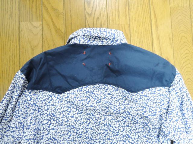 NEIGHBORHOOD ネイバーフッド × CASHCA カシュカ リバティ柄ウエスタンシャツ S 長袖 花柄 薄手 < ブランド  NEIGHBORHOOD ネイバーフッド × CASHCA カシュカ リバティ柄ウエスタンシャツ S 長袖 花柄 薄手 < ブランドの