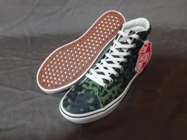 【VANS】バンズ 激レア USA限定 レオパード柄【ComfyCush Sk8 Hi】27.5a < ブランド  【VANS】バンズ 激レア USA限定 レオパード柄【ComfyCush Sk8 Hi】27.5a < ブランドの