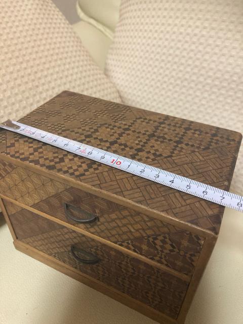 1956.アンティーク☆箱根☆寄木細工☆小引き出し < ホビー  1956.アンティーク☆箱根☆寄木細工☆小引き出し < ホビーの