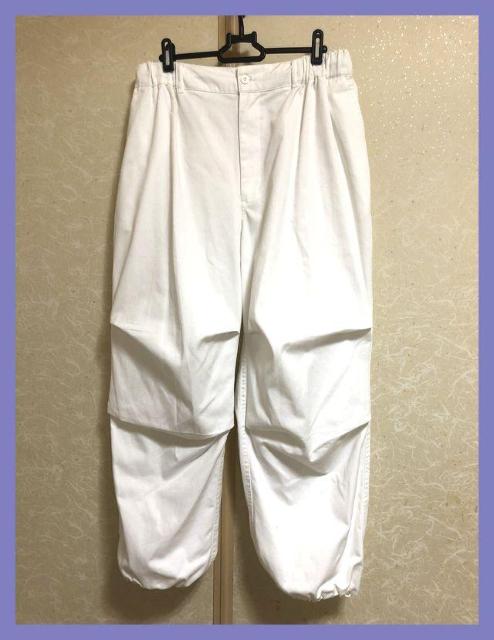 ☆WEGO☆超美品☆完売スケーター系パラシュートワイドパンツ白M☆ < ブランド ☆WEGO☆超美品☆完売スケーター系パラシュートワイドパンツ白M☆ < ブランドの