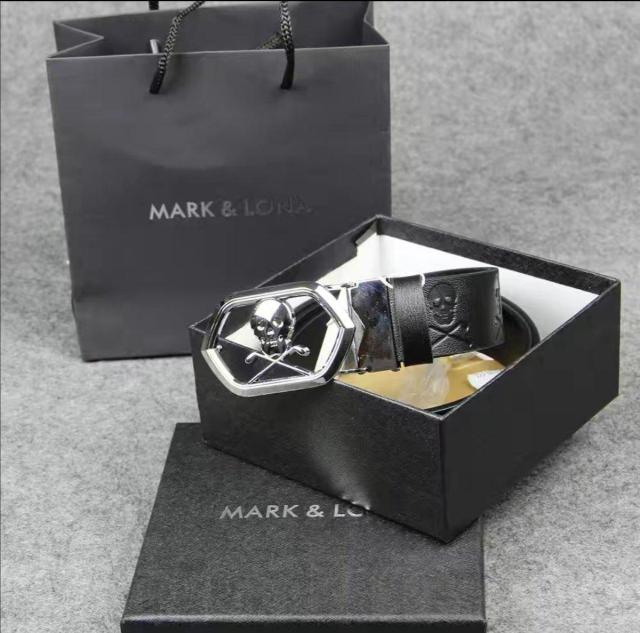 MARK&LONAゴルフ 牛革ベルト男女兼用 ブラック/ホワイト選べる < レジャー/スポーツ  MARK&LONAゴルフ 牛革ベルト男女兼用 ブラック/ホワイト選べる < レジャー/スポーツの