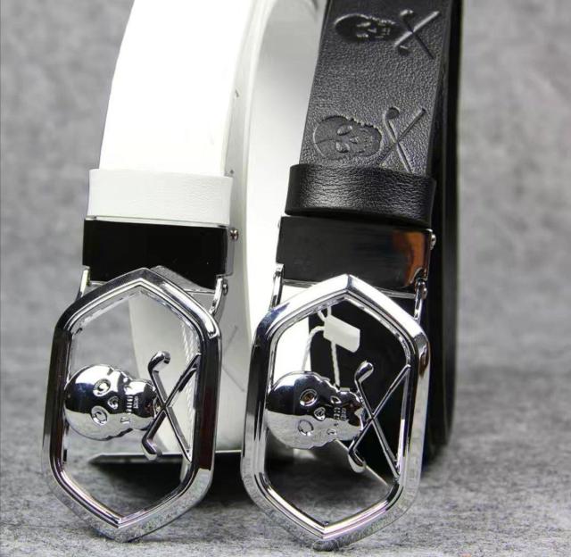 MARK&LONAゴルフ 牛革ベルト男女兼用 ブラック/ホワイト選べる < レジャー/スポーツ  MARK&LONAゴルフ 牛革ベルト男女兼用 ブラック/ホワイト選べる < レジャー/スポーツの