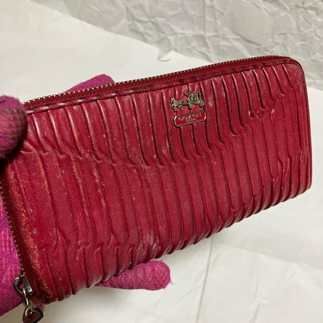 1円スタート【コーチ】 マディソン ギャザード レザー アコーディオン ジップ ウォレット < ブランド 1円スタート【コーチ】 マディソン ギャザード レザー アコーディオン ジップ ウォレット < ブランドの