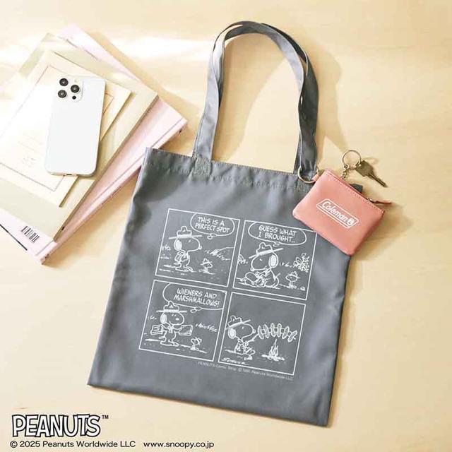 ☆SNOOPY/Coleman(スヌーピー/コールマン) 両A面トートバッグ&キーチェーン付きコインケース☆ < ブランド ☆SNOOPY/Coleman(スヌーピー/コールマン) 両A面トートバッグ&キーチェーン付きコインケース☆ < ブランドの