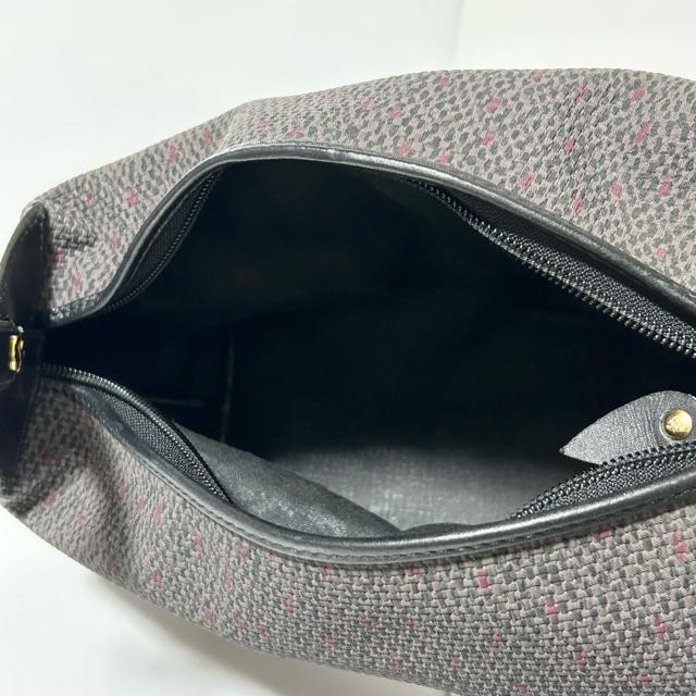 Yves Saint-Laurent �C���E�T�����[�����@PVC �J�[�t ���U�[ �n���h �o�b�O �u���b�N �O���[ �� �u�����h�� 