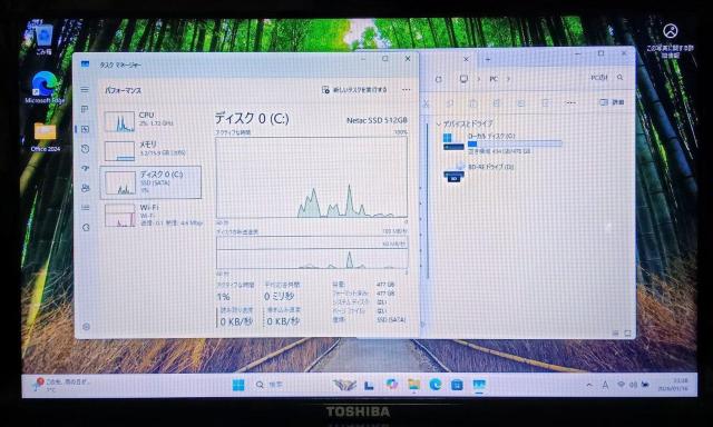 Windows11 �m�[�g�p�\�R�� TOSHIBA dynabook Corei7 ������16GB SSD512GB  �u���[���C �� PC�{��/���Ӌ@��� 