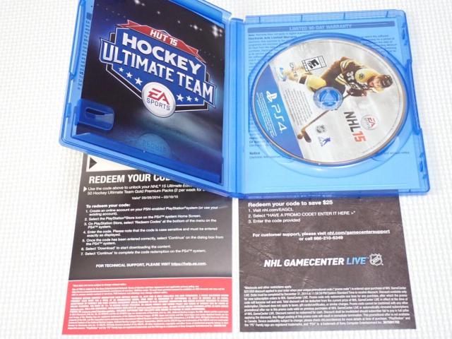 PS4★NHL 15 ULTIMATE EDITION 海外版 北米版★箱付・ソフト付 < ゲーム本体/ソフト PS4★NHL 15 ULTIMATE EDITION 海外版 北米版★箱付・ソフト付 < ゲーム本体/ソフトの