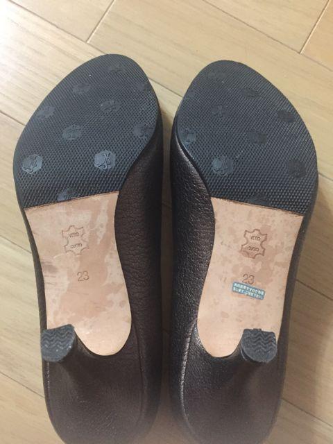 Dixseptオープントゥブラウンハイヒール天然皮革 リボンゴールド < 女性ファッション  Dixseptオープントゥブラウンハイヒール天然皮革 リボンゴールド < 女性ファッションの