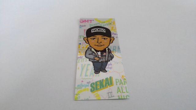 居酒屋えぐざいる2018 千社札シール 第2弾 EXILE 世界 < タレントグッズ  居酒屋えぐざいる2018 千社札シール 第2弾 EXILE 世界  < タレントグッズの