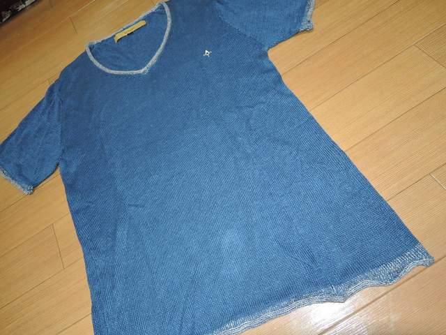 バックボーンBACKBONEカットソーS青系メッシュTシャツロゴ < ブランド バックボーンBACKBONEカットソーS青系メッシュTシャツロゴ < ブランドの