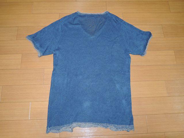 バックボーンBACKBONEカットソーS青系メッシュTシャツロゴ < ブランド バックボーンBACKBONEカットソーS青系メッシュTシャツロゴ < ブランドの