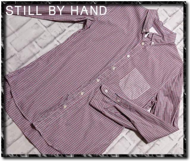 スティルバイハンド チェック長袖シャツ < 男性ファッション  スティルバイハンド チェック長袖シャツ  < 男性ファッションの