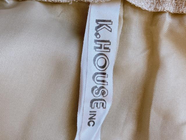 K.HOUSE IGN �A�C�{���[ �^�C�g �X�[�c �X�J�[�g 9�� W63 N2m �� �����t�@�b�V������ 