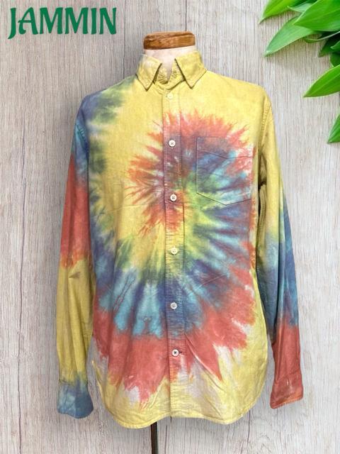 タイダイシャツ★長袖★ヒッピー★タイダイ★レゲエ★エスニック < 男性ファッション  タイダイシャツ★長袖★ヒッピー★タイダイ★レゲエ★エスニック  < 男性ファッションの