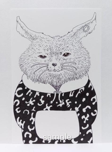 オリジナルイラスト 手描きイラスト アニマルさん モノクロ アナログ アート ハンドメイド インテリア 絵 自作 原画 art < アニメ/コミック/キャラクター オリジナルイラスト 手描きイラスト アニマルさん モノクロ アナログ アート ハンドメイド インテリア 絵 自作 原画 art < アニメ/コミック/キャラクターの