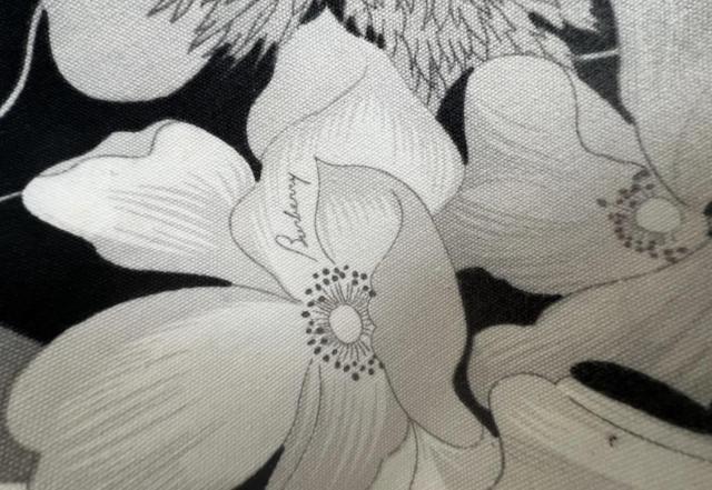 バーバリー ロンドン 花柄 ストライプ トートバッグ ポーチ付き < ブランド バーバリー ロンドン 花柄 ストライプ トートバッグ ポーチ付き < ブランドの