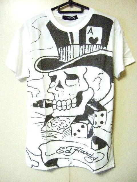 †Ed Hardy†エドハーディー†スカル†プリントTシャツ†新品† < ブランド  †Ed Hardy†エドハーディー†スカル†プリントTシャツ†新品†  < ブランドの