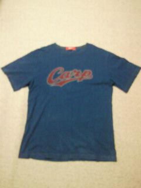 プロ野球 広島東洋カープ デニム デザイン Tシャツ ネイビー Oサイズ < レジャー/スポーツ  プロ野球 広島東洋カープ デニム デザイン Tシャツ ネイビー Oサイズ  < レジャー/スポーツの