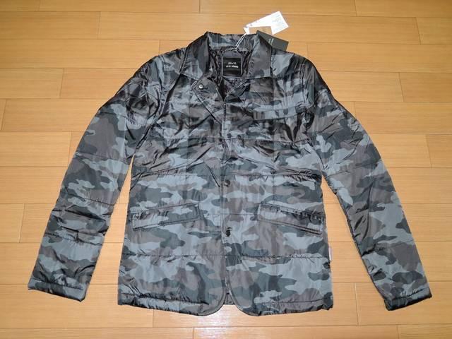 新品TETE HOMME中綿迷彩柄テーラードジャケットMテットオム < ブランド 新品TETE HOMME中綿迷彩柄テーラードジャケットMテットオム < ブランドの