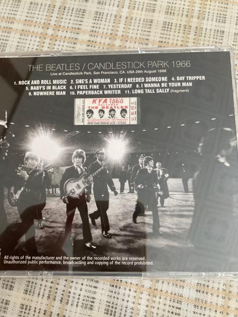NOIACD THE BEATLES^Candlestick ParkUEr[gY ^ LhXeBbNEp[N  ^gObY 