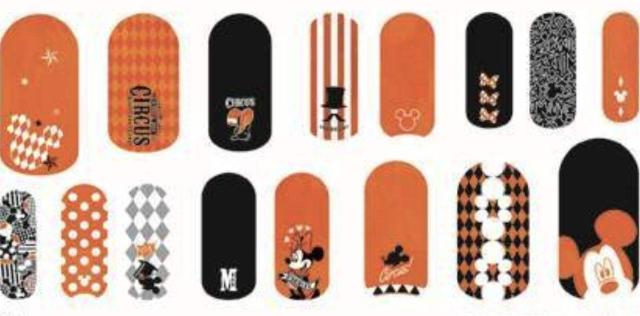 ミッキー&フレンズ一番くじ/H賞デザインファッションシール/ネイルシール/サーカスデザイン/HALLOWEEN CIRCUS < アニメ/コミック/キャラクター  ミッキー&フレンズ一番くじ/H賞デザインファッションシール/ネイルシール/サーカスデザイン/HALLOWEEN CIRCUS  < アニメ/コミック/キャラクターの