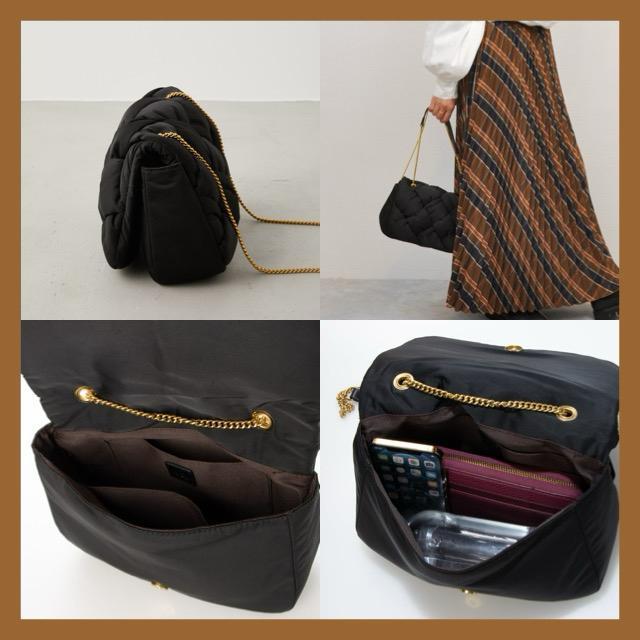 雑誌掲載●定価9,350円【美品】ボンディングメッシュチェーンバッグ●黒ブラック●ショルダーバッグ●美人百科 GISELs 韓国 < ブランド  雑誌掲載●定価9,350円【美品】ボンディングメッシュチェーンバッグ●黒ブラック●ショルダーバッグ●美人百科 GISELs 韓国 < ブランドの