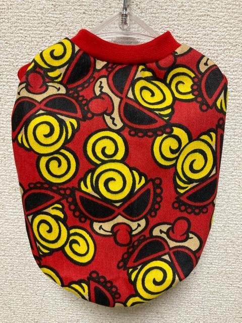 S★ハンドメイド ヒスミニ シャツ 百面相 赤 < ペット/手芸/園芸  S★ハンドメイド ヒスミニ シャツ 百面相 赤  < ペット/手芸/園芸の