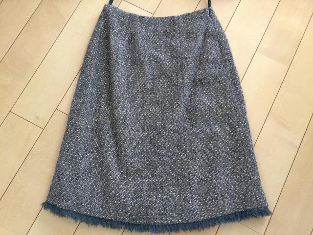 最終FOXEY フォクシーブティックの素敵なツイードスーツカーキ系美品 < ブランド  最終FOXEY フォクシーブティックの素敵なツイードスーツカーキ系美品 < ブランドの