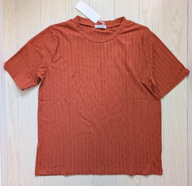 3L★NAUW CLOSET★半袖リブカットソー★新品★送料無料 < 女性ファッション  3L★NAUW CLOSET★半袖リブカットソー★新品★送料無料  < 女性ファッションの