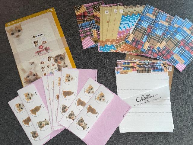 ♯未使用♯レターセット  2点セット  ねこちゃん チェック 2点まとめ売り!!  封筒たくさん < インテリア/ライフ  ♯未使用♯レターセット  2点セット  ねこちゃん チェック 2点まとめ売り!!  封筒たくさん  < インテリア/ライフの