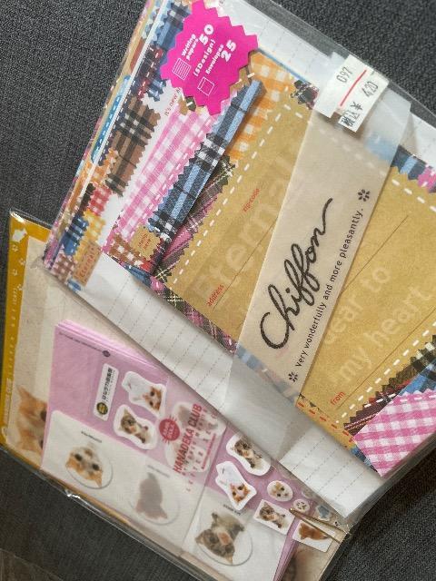♯未使用♯レターセット  2点セット  ねこちゃん チェック 2点まとめ売り!!  封筒たくさん < インテリア/ライフ  ♯未使用♯レターセット  2点セット  ねこちゃん チェック 2点まとめ売り!!  封筒たくさん < インテリア/ライフの
