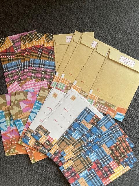 ♯未使用♯レターセット  2点セット  ねこちゃん チェック 2点まとめ売り!!  封筒たくさん < インテリア/ライフ  ♯未使用♯レターセット  2点セット  ねこちゃん チェック 2点まとめ売り!!  封筒たくさん < インテリア/ライフの