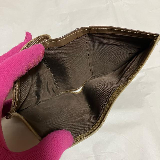 【BORBONESE / ボルボネーゼ】 うずら柄 / レザー 二つ折り財布 < 女性ファッション 【BORBONESE / ボルボネーゼ】 うずら柄 / レザー 二つ折り財布 < 女性ファッションの