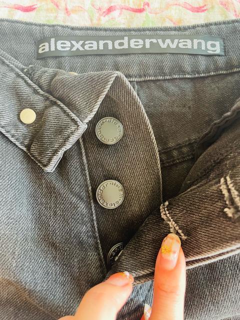 美品 alexanderwang デニム ショートパンツ アレキサンダーワン < ブランド 美品 alexanderwang デニム ショートパンツ アレキサンダーワン < ブランドの
